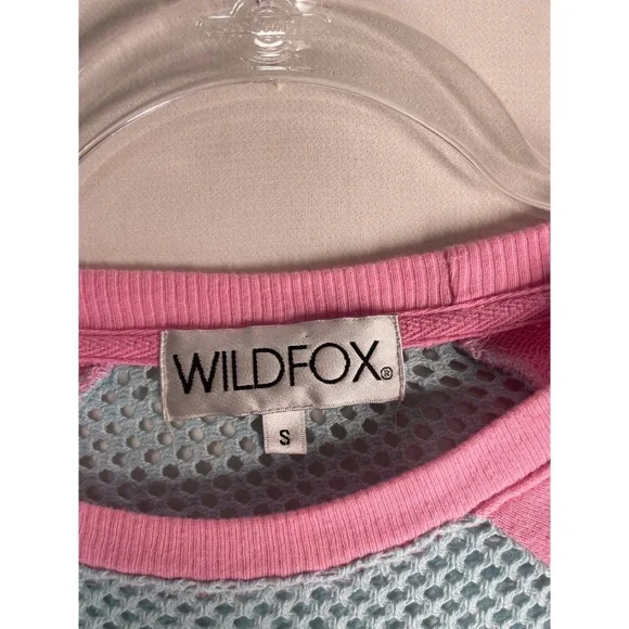 Rare Wildfox Barbie Mesh Pink Sweater - Picture 7 of 8